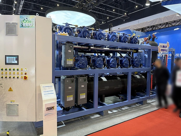 Unità di compressione frigorifera transcritica a CO₂