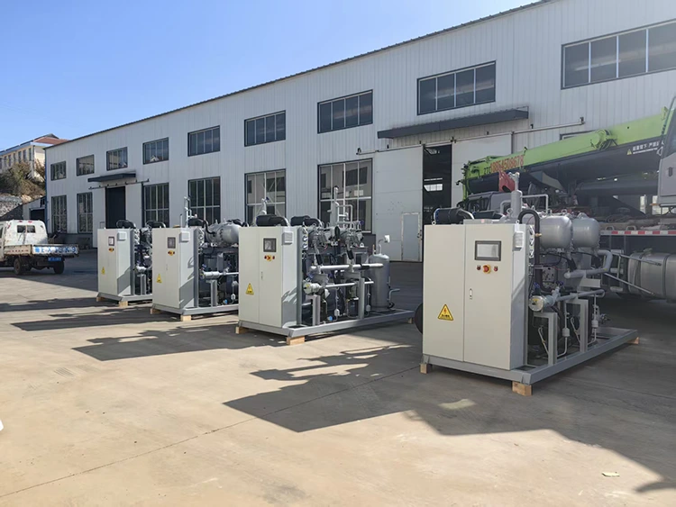 Semi-Hermetic Two-stage Reciprocating Refrigeration Compressor Unit