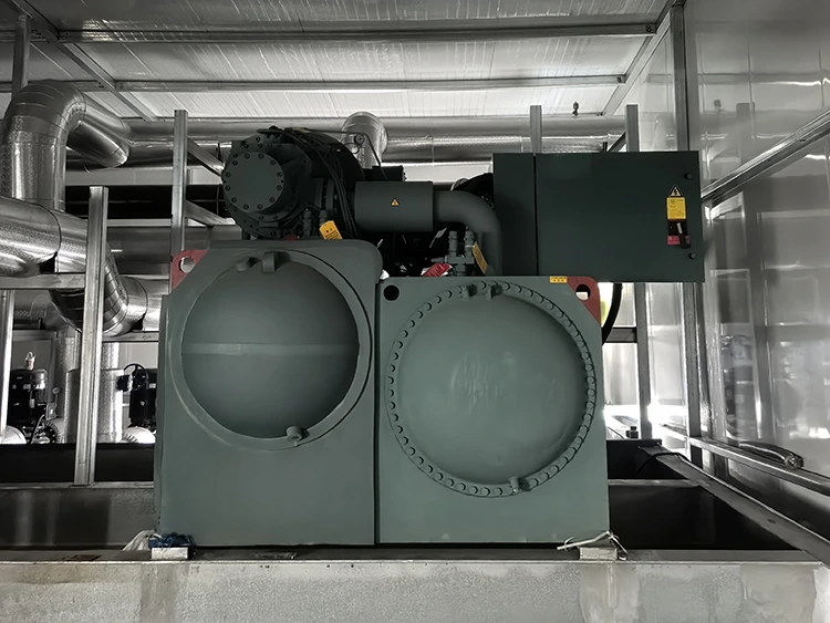Unità refrigeratore a vite raffreddata ad acqua